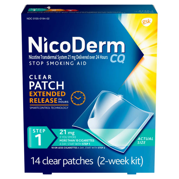 Step 1 Nicotine Patches, 21mg (14 Ct)
