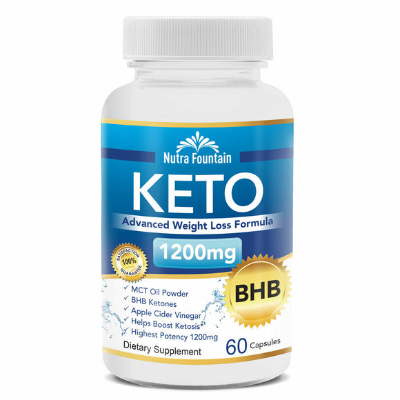 Keto Advanced BHB Diet Formula - 1200mg with MCT Oil + Apple Cider Vinegar